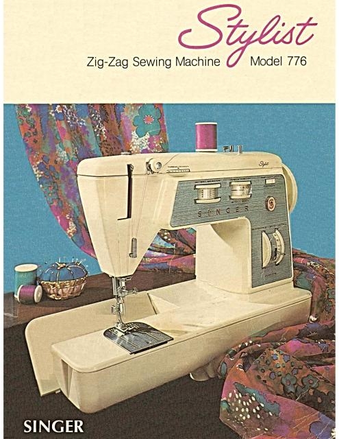 Singer 776 Stylist Sewing Machine Instruction Manual