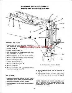 Singer 237 Sewing Machine Service Manual Download