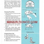 Singer 457 Stylist Sewing Machine Instruction Manual