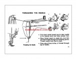 Singer Genie Model 353 354 Sewing Machine Instruction Manual