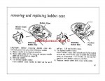 Singer Genie Model 353 354 Sewing Machine Instruction Manual