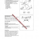 Janome Sears 8080 Sewing Machine Instruction Manual 385.8080